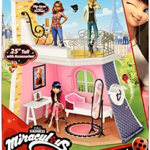 Ladybug: Playset Habitación de Marinette de las Aventuras de Ladybug - (Bandai P50660)