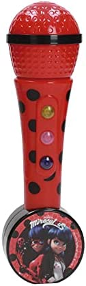 Ladybug Zag Micro de mano con amplificador y ritmos, 21 cm (Claudio Reig 2681.0) , color/modelo surtido
