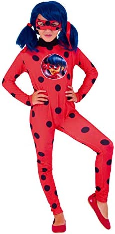 Rubies LadyBug Disfraz Miraculous Classic infantil, talla única (Rubie's Spain 640858-TE)