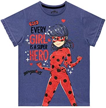 Miraculous Camiseta para niñas Ladybug