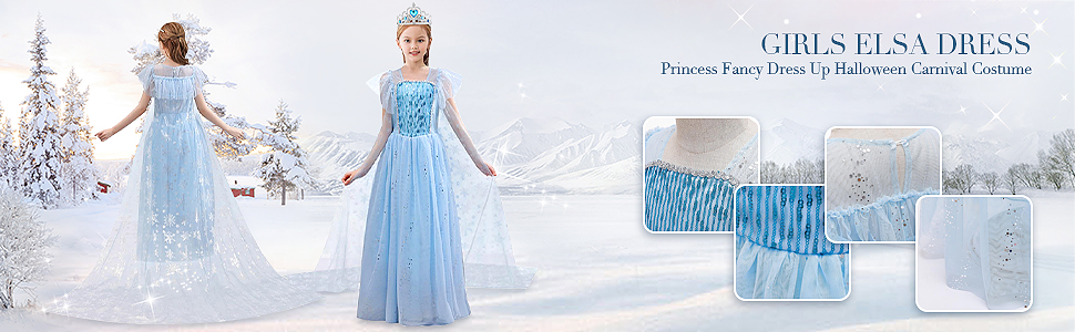 Disfraz de Reina de las Nieves, disfraz de Elsa y Anna para niño, disfraz de Elsa de Reina de las Nieves