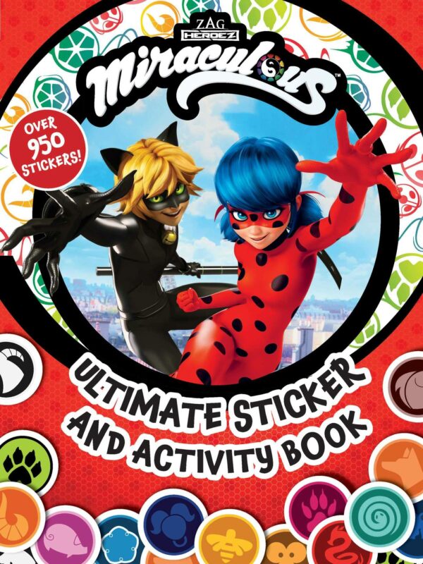 Miraculous Ultimate Sticker and Activity Book: 100% Official Tales of Ladybug & Cat Noir, As Seen on Disney and Netflix!