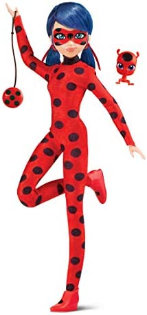 Miraculous: Las Aventuras de Ladybug - Muñeca Ladybug de 26 cm con Accesorios (Bandai)
