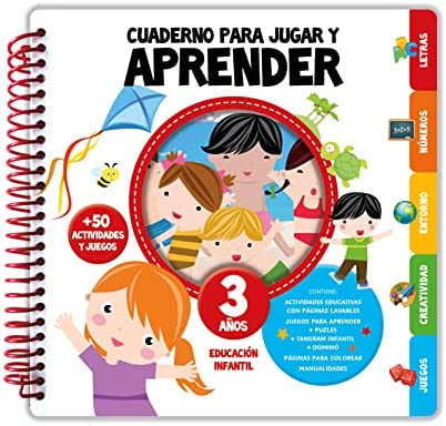 Booket Cuaderno Para Jugar Y Aprender. 3 Años.