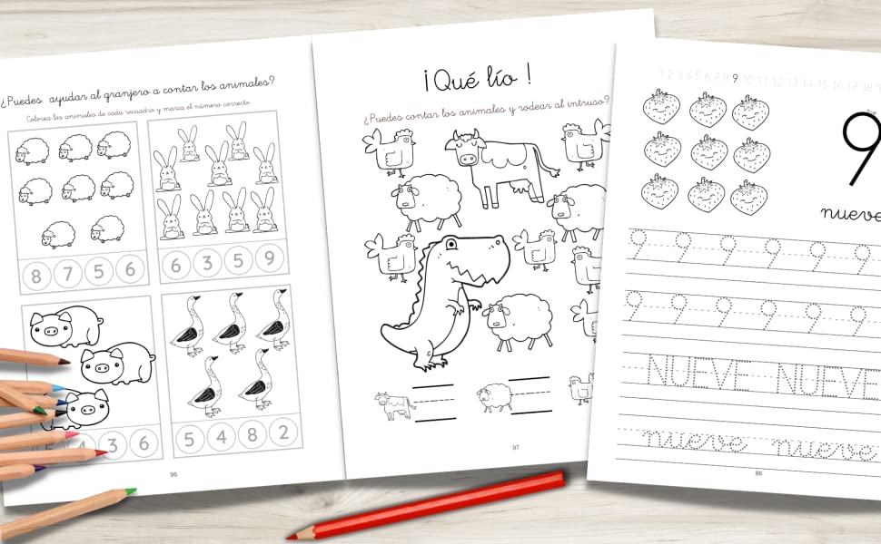 Escribir, Colorear y Dibujar el Alfabeto : Montessori: Libro de actividades  para niños: +5 años - PÁGINAS CON COLORES - Aprender la escritura cursiva -  Muy completo y pedagógico (minúsculas y mayúsculas