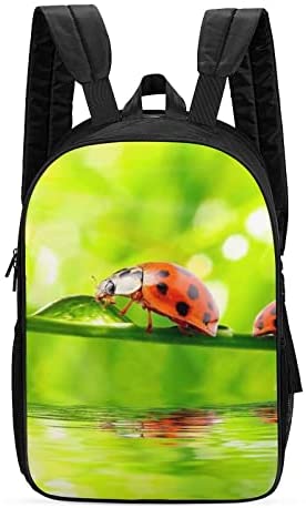 FEIGENBAOMU Mochila escolar unisex Animal Ladybug Mochila de moda Adecuado para mochilas de damas / hombres / niños (42x30x13cm) Mochila 3D Cool