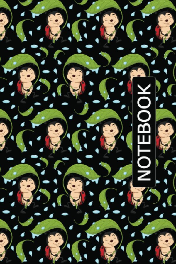 Ladybug Notebook: Ladybug Blank Lined Notebook To Write Notes Password, Notepad, To Do Lists