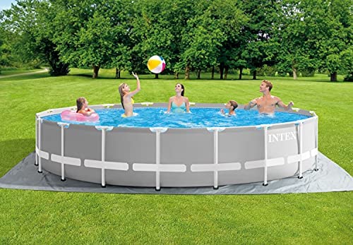 Intex - Juego completo de piscina con pared de acero de 549 x 122 cm