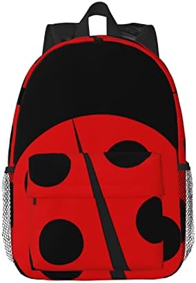 DMORJ Ladybug - Bolso de hombro ligero de 15 pulgadas, ligero y fácil de llevar, adecuado para salir, aprendizaje y uso en la oficina, Negro -, Talla única