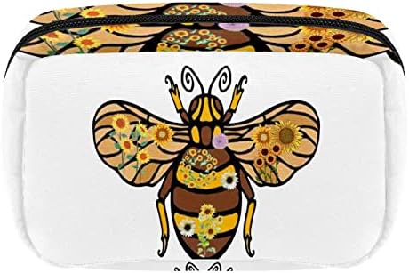 Ladybug - Bolsas de maquillaje para bolsas de aseo de viaje para mujeres y niñas, tamaño completo, Multicolor 3, 17.5x7x10.5cm/6.9x4.1x2.8in, Neceser