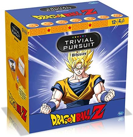 Winning Moves - Trivial Pursuit Dragon Ball Z, Juego de Mesa 600 preguntas, Versión en español