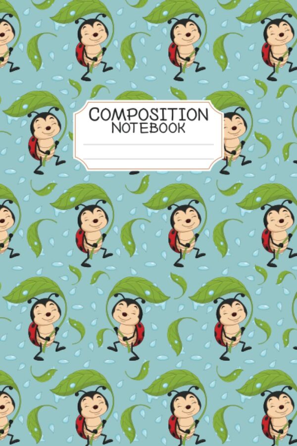 Ladybug Composition Notebook: Ladybug Blank Lined Composition Notebook To Write Notes Password, Notepad, To Do Lists