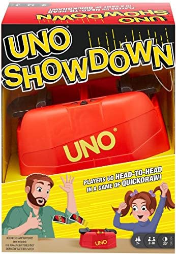 Mattel Games UNO Showdown, juego de cartas (Mattel GKC04)