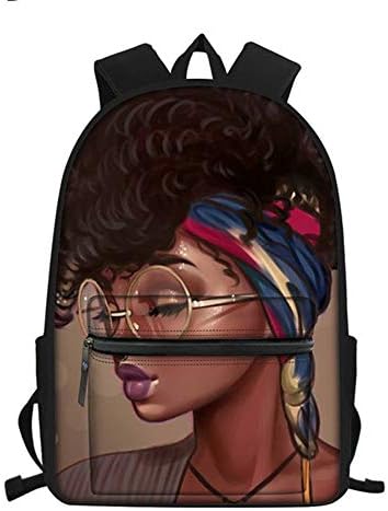 fhdc Mochila Afro Girls Black Women Art Mochilas Escolares Moda para Adolescentes Mochilas Escolares Mochilas Mochilas Impermeables para Niños   Hmc1710Z58